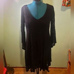 Black Lace Torrid dress size 00